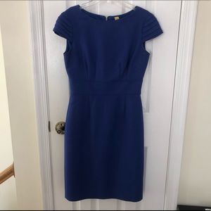 Antonio Melani Blue Business Dress w/ Cap Sleeves